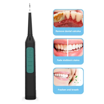New Ultrasonic Vibration Electric Dental Scaler Tooth Calculus Remover Cleaner Tooth Stains Tartar Tool Teeth Whitening