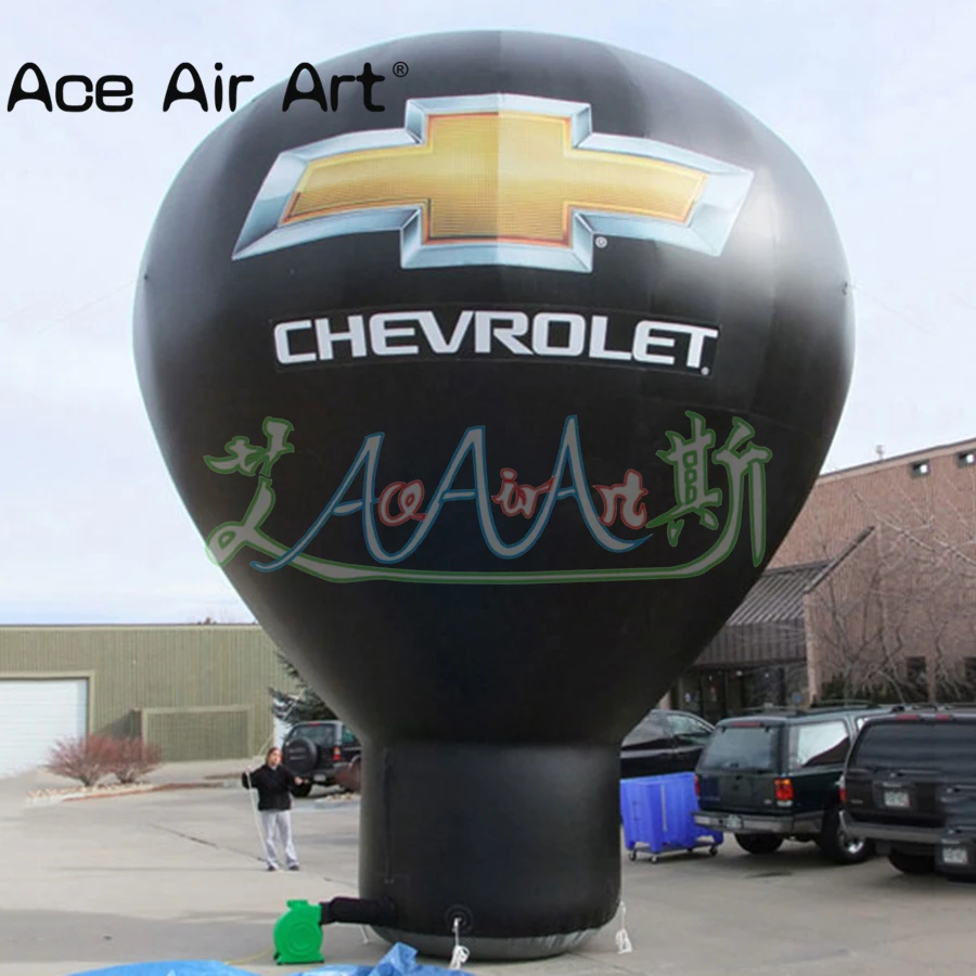 2025 Giant Inflatable Hot Air Balloon Model With Printed Logo For Exhibition/Trade Show/Advertising Made By Ace Air Art