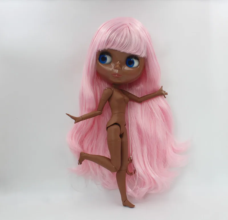 

Free Shipping Top discount 4 COLORS BIG EYES DIY Nude Blyth Doll item NO. 584J Doll limited gift special price cheap offer toy