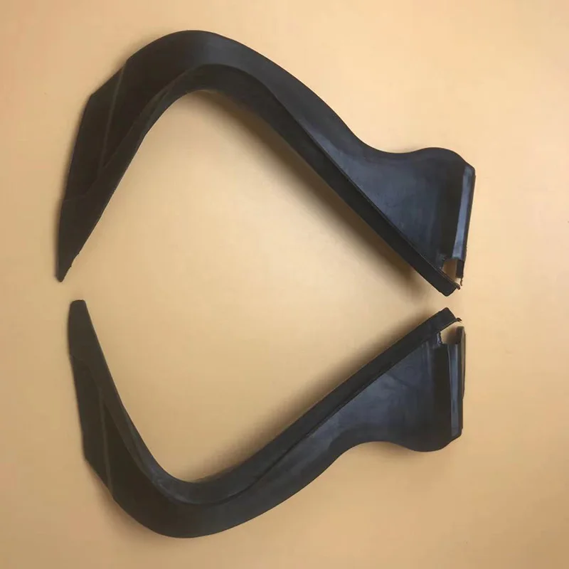 2X for Audi A4 B8 2008-2012 Headlight Rubber Sealing Strip Trim Headlamp Decorative Strip Headlight Trim