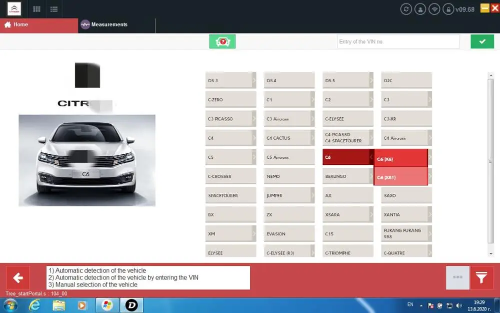 Herramienta de diagnóstico Diagbox V7.83, V9.68, V9.91, V8.55, todas las actualizaciones para Citroen/peugeot, Lexia3, PP2000, Lexia-3, Diagbox