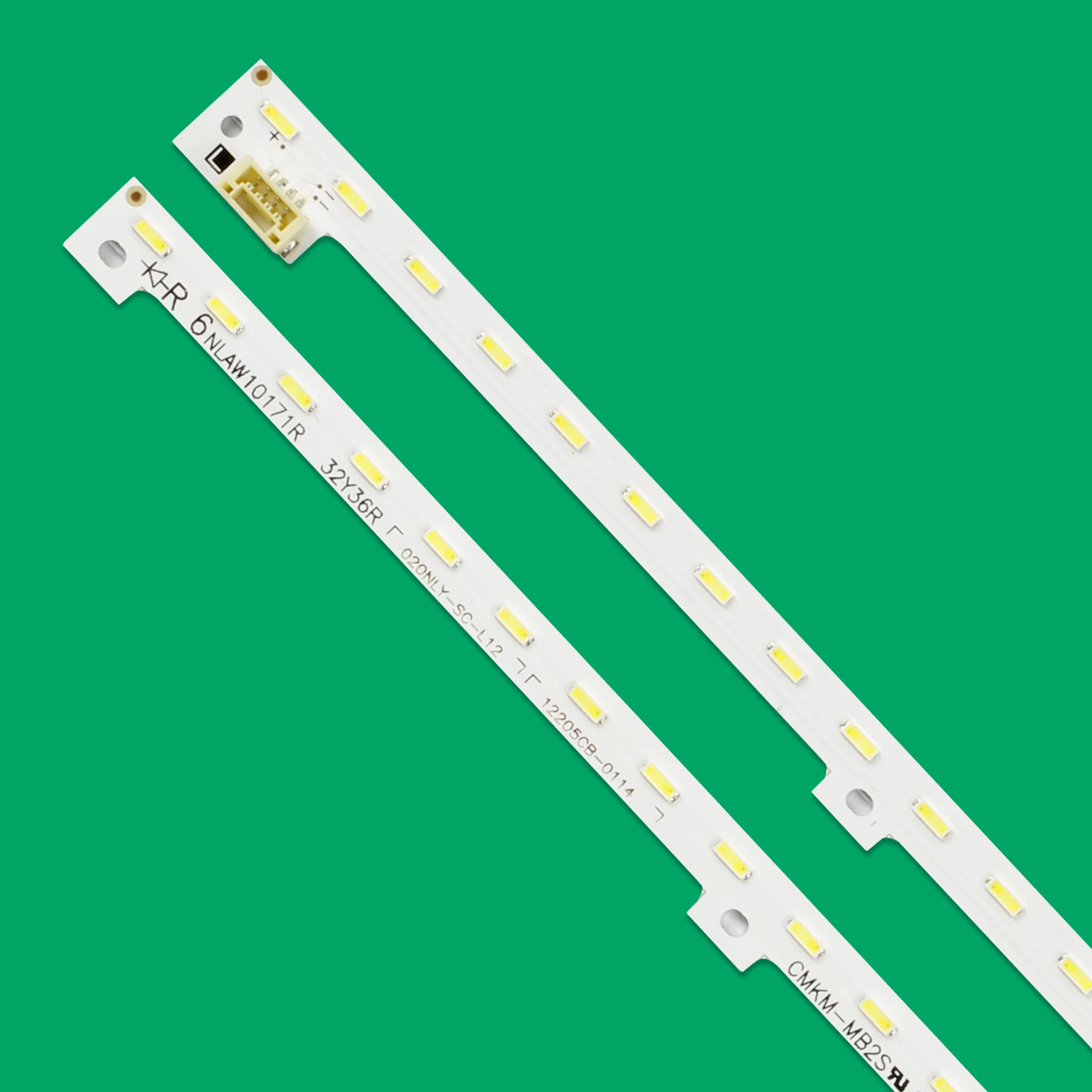 New kit 2pcs/set LED blacklight strip for CMKM_MB2S NLAW10171R CMKM_MB2S NLAW10171L 32Y36R 32Y36L TX-L32EX34 TX-L32EW5 TX-L32E5E