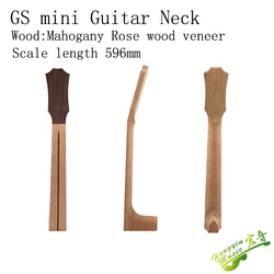 36in GS Style Guitar  596mm Chord Length Neck Head Mahogany Okoume Wood Neck Rosewood Head Plate Semi-manufactures