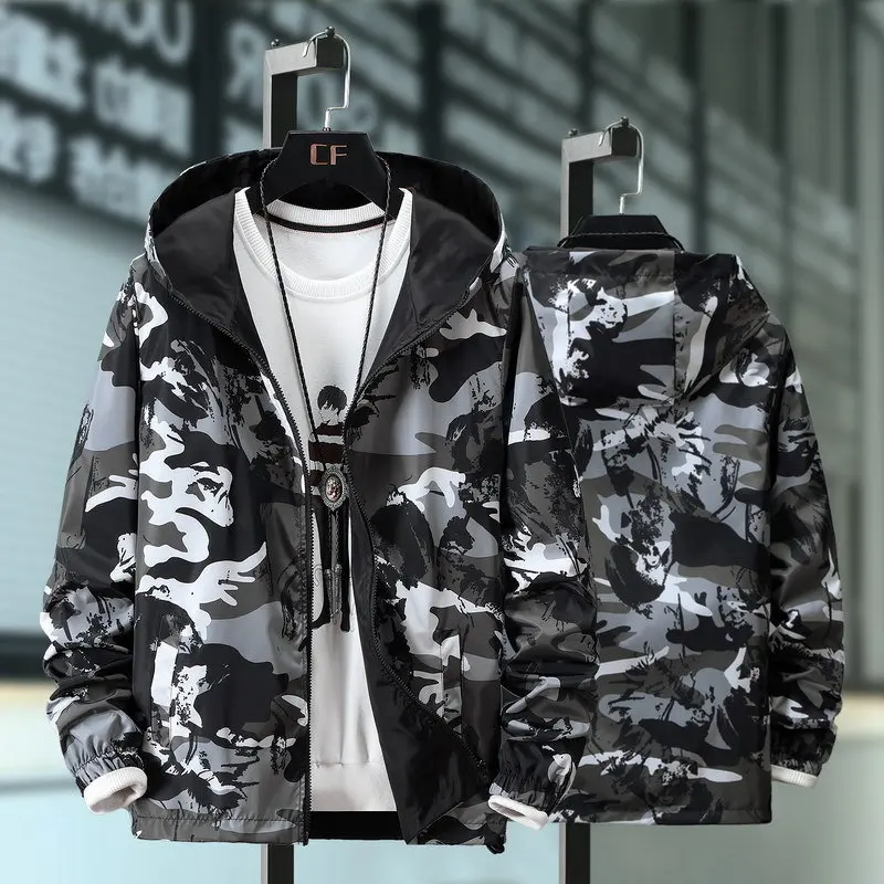 

Fashion men's coat on both sides