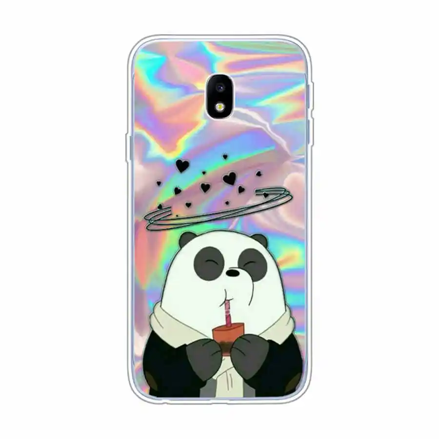 Phone Case For Samsung Galaxy j3 2017 bag Soft TPU silicon shell for Samsung  j 3 2017 j330 back cover bumper cat