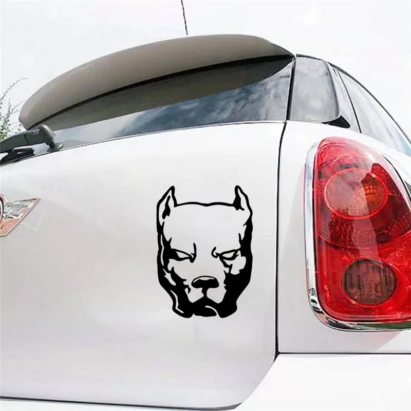 40116# Die-Cut Vinyl Decal Pitbull Car Sticker Waterproof Auto Decors on Car Body Bumper Rear Window