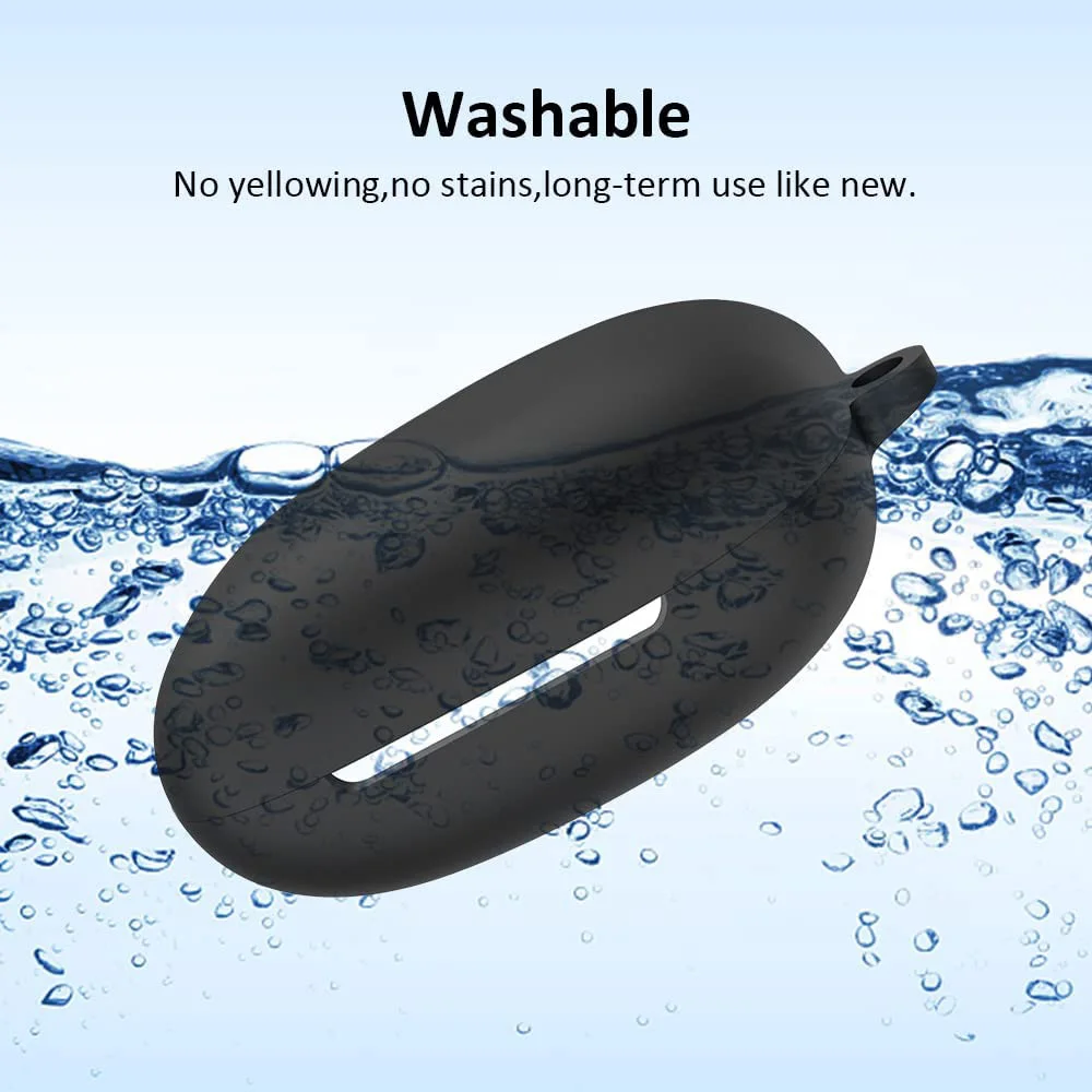 POYATU – coque en Silicone pour Beats Fit Pro, étui de protection pour la peau, accessoires lavables, anti-poussière