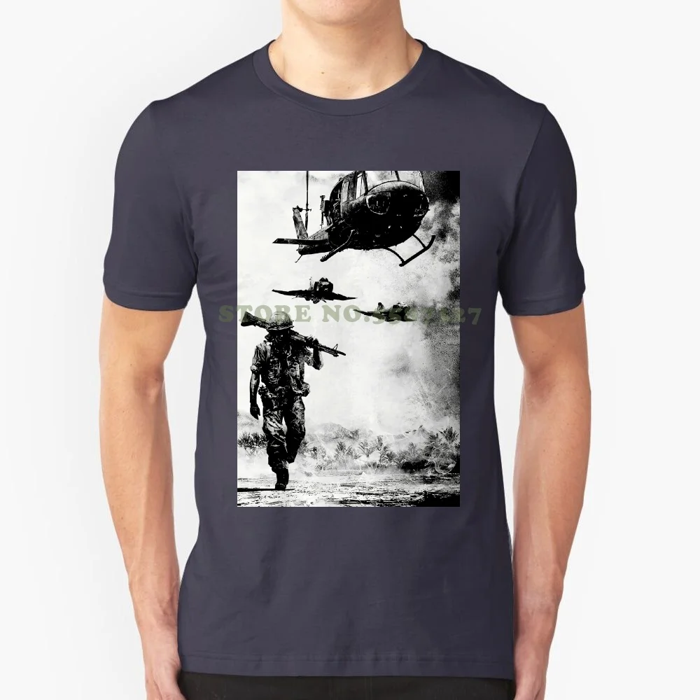 New Vietnam War T Shirt Sizes From Med-3xl Kawaii Discount 100% Cotton Kawaii For Anime's