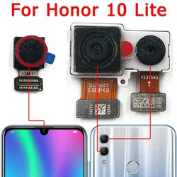 For Huawei Honor 10 Lite Front Rear Back Up Camera Frontal Main Facing Small Camera Module Flex Replacement Spare Parts