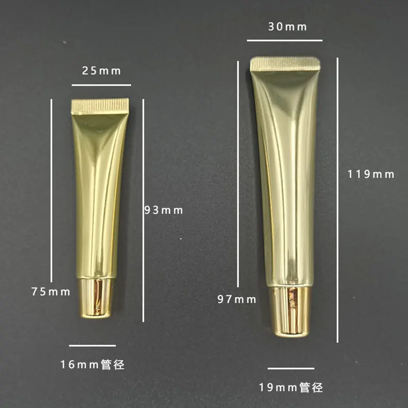 100 stuks knijpfles 20 ml lege cosmetische container zelfgemaakte make-up lotion crème buizen