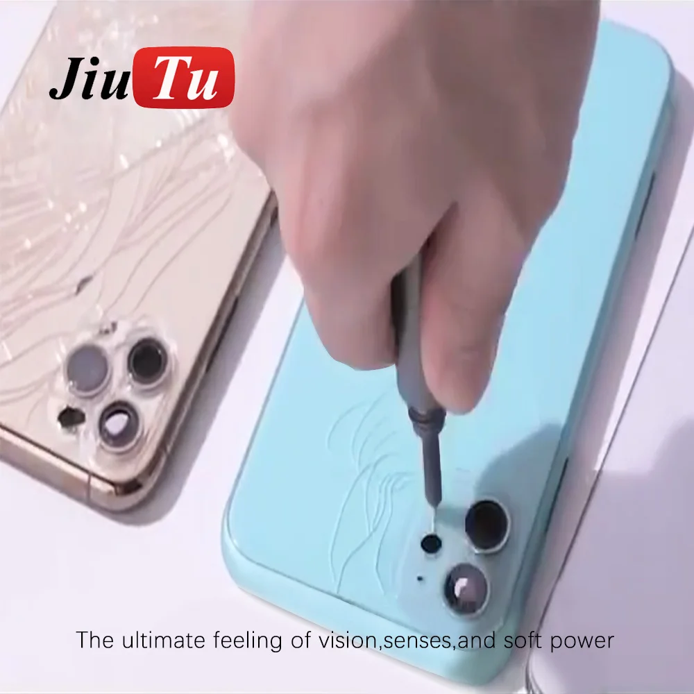 EDC Alat Pemutus Kaca Belakang Ponsel untuk iPhone 13 13Pro 13Promax 13 Bagian Pemisah Penutup Belakang Mini