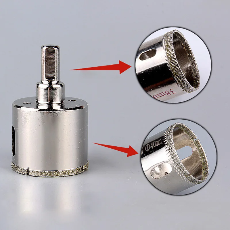 30 ミリメートルドリルビット穴はオープナーカッター holesaw 大理石ガラス石タイルドリルビット