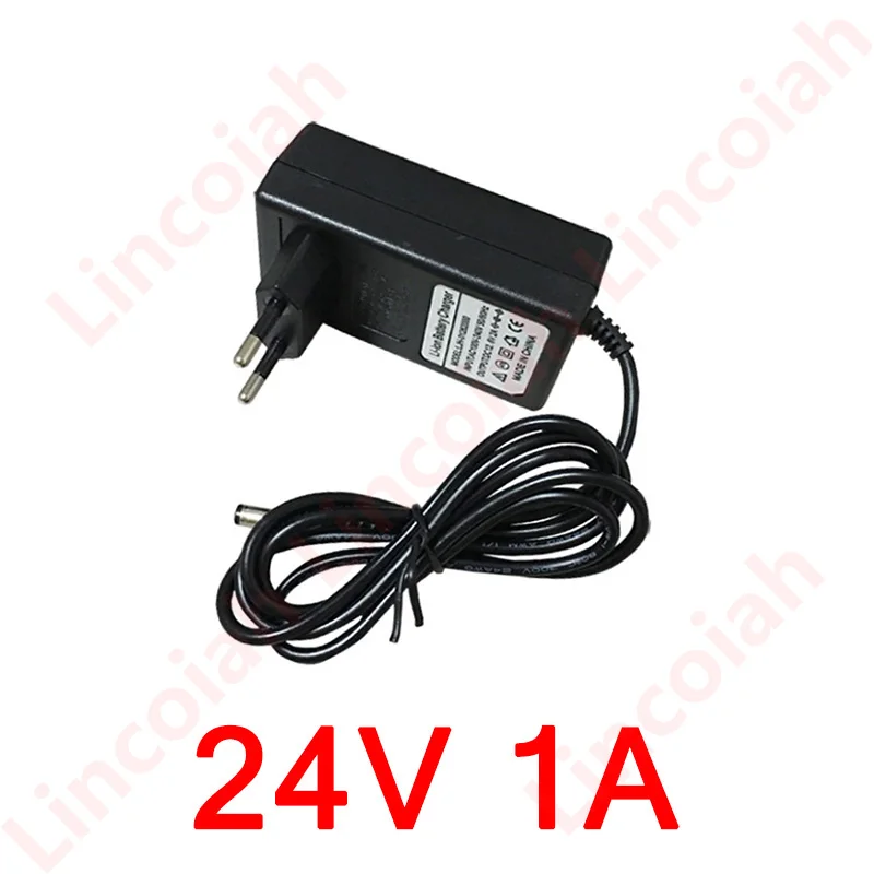 24 V 1A 1000MA AC-DC zasilacz do obsługi Vileda M-488A Robot czyszczący SB35 24 V zasilacz Adapter z kabel do ładowarki przewód