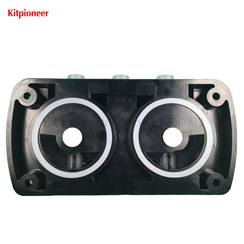 مجموعة من قطع غيار باب صمام اللوحة الأمامية باللون الأسود لآلات الآيس كريم الناعمة BJ/MQL تركيبات جديدة