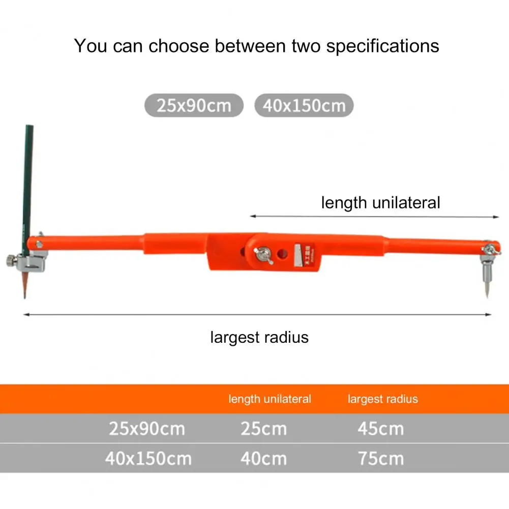 New Stainless Steel Drawing Circular Marking Gauge Extra Large Carpenter Compasses