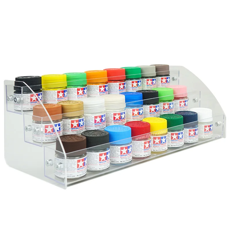 La pittura acrilica di colore di Tamiya 10ml (Mini) 81501-81517 bottiglie X-1 ai colori/lucentezza X-17