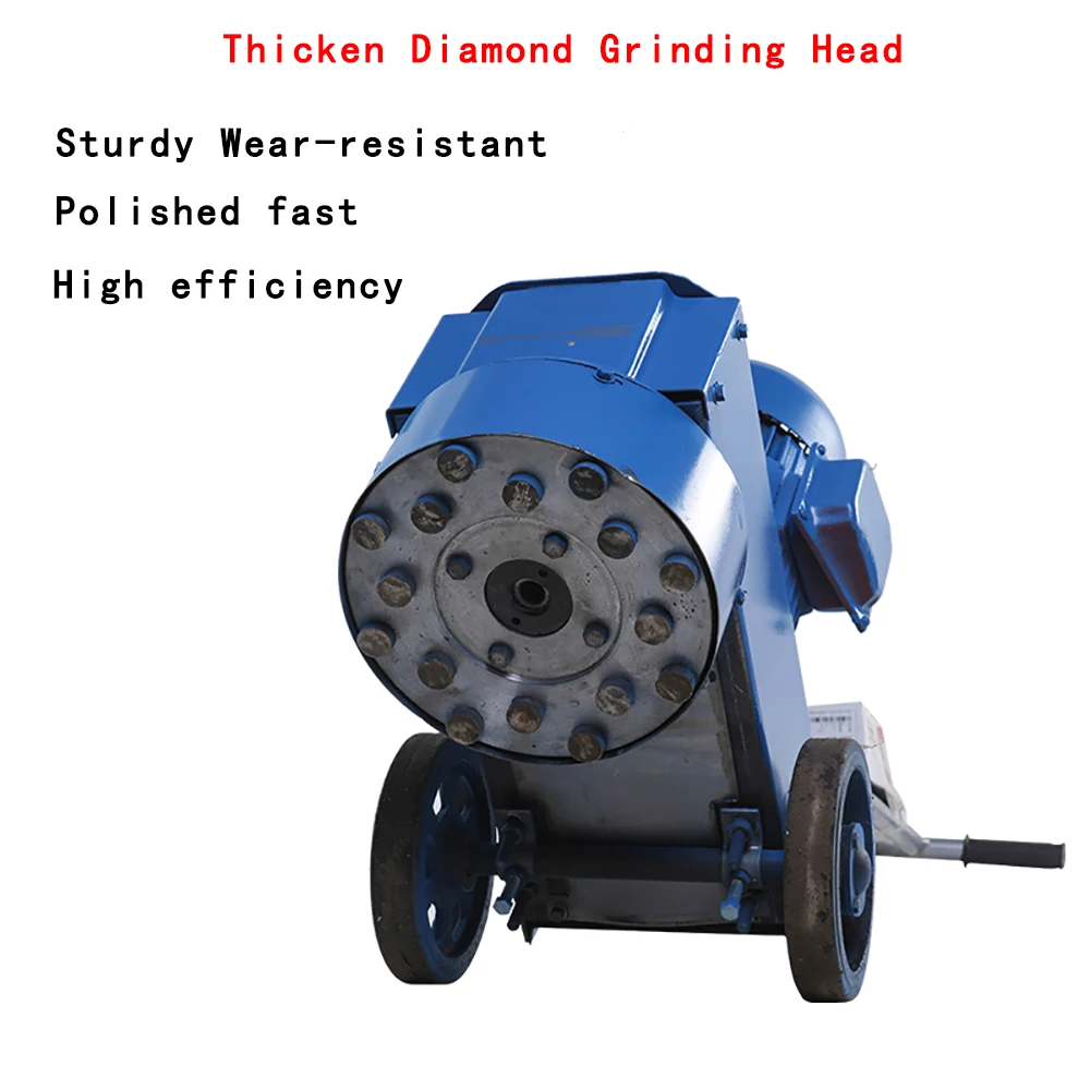 380V Terrazzo machine Polish and renovate the ground Cement ground machine Concrete grinder Floor polishing polisher