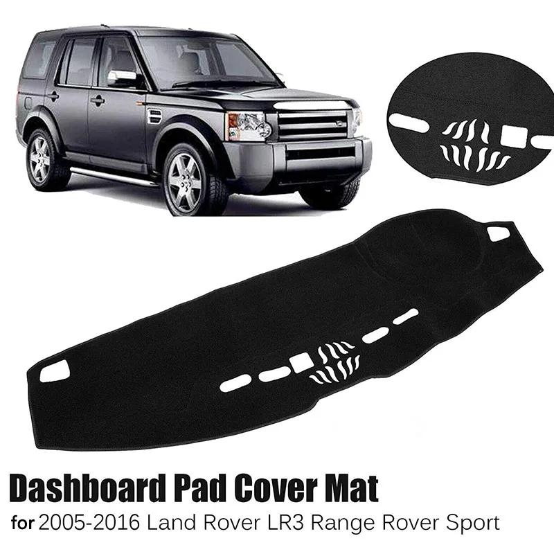 for Land Rover LR3 Range Rover Sport Discovery 3 4 2006~2009 Car Dashboard Cover Dashmat Avoid light Sunshade Carpet Accessories