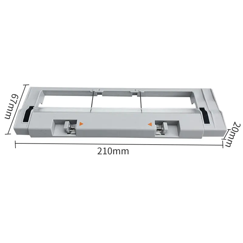 ملحقات غطاء الفرشاة الرئيسية للمكنسة الكهربائية xiaomi mijia 1C mi ، قطع غيار روبوت أوتوماتيكي للمنزل