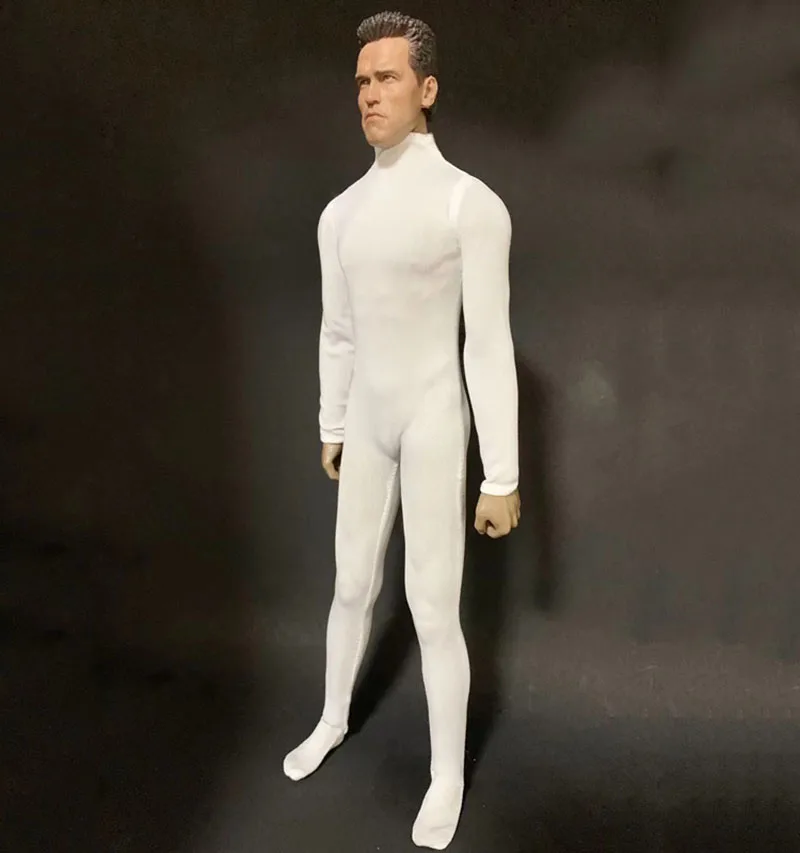 En Stock Échelle 1/6 CJG-M013 Hommes artificiel astique batterie costume Collants Sous-Vêtements Combinaison Pour 12 pouces M34 Muscle Corps Mâle