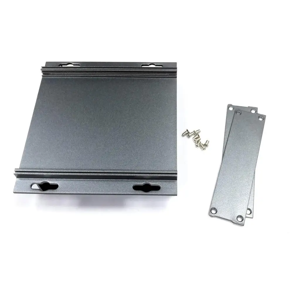 Special List Aluminum Enclosure 132*29*120mm Electric Project Box Wall-Mounting Separate DIY  NEW