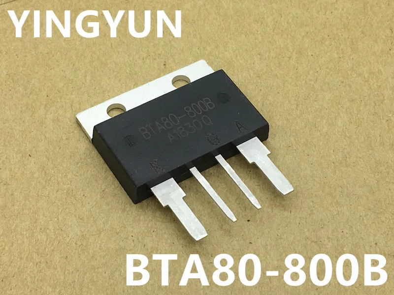 1 ชิ้น/ล็อตใหม่ BTA80-800B BTA80800B BTA80 80A800V Thyristor แบบสองทิศทาง