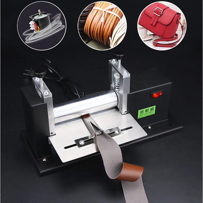 Electric small leather draw machine, manual glue dispenser leather press laminating machine including 8 pcs pull tube nEW