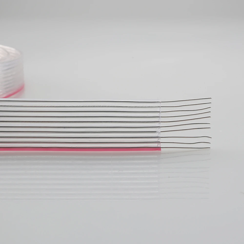 Audiocrast FC03ag الفضة مطلي شقة كابل مكبر الصوت nordost نمط شقة الراقية كابل مكبر الصوت خط إشارة كابل السائبة