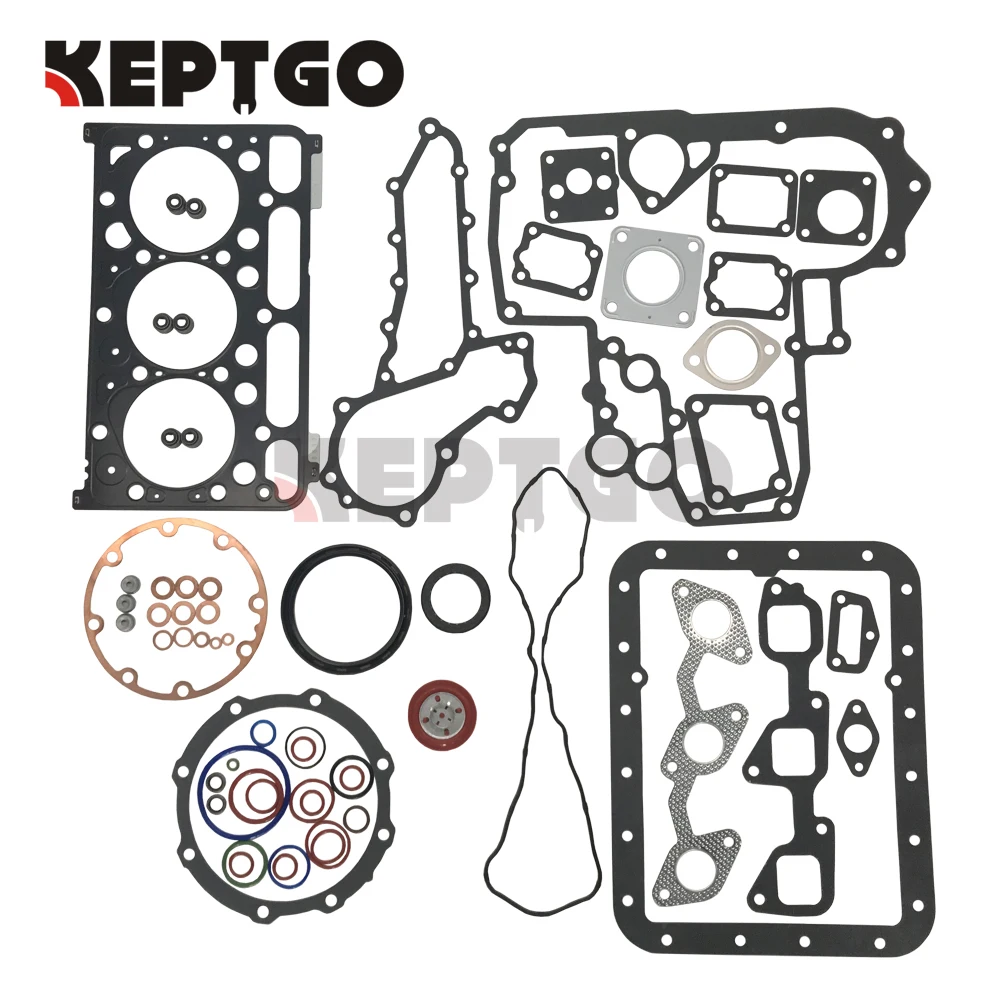 

New Gasket Set 07916-29595 fit for Kubota D1703 Engine Full Gasket Kit