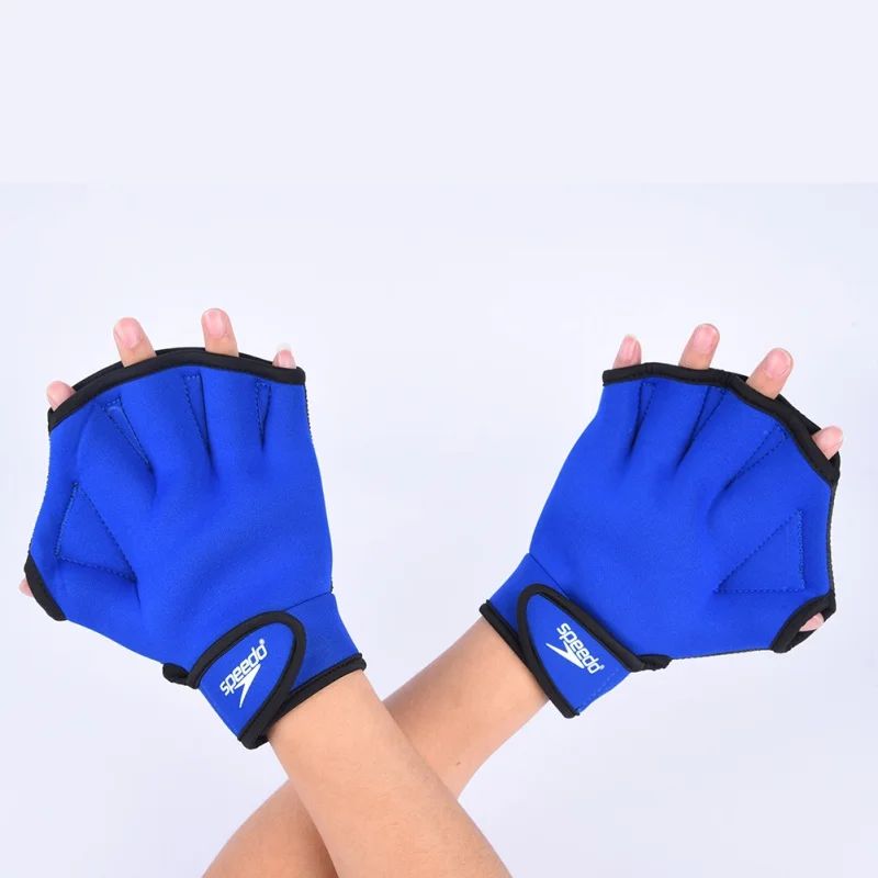 

1 Pair Diving Gloves Adults Swimming Paddles Gloves Neoprene Hand Webbed Snorkeling Training Fingerless Paddle Gloves