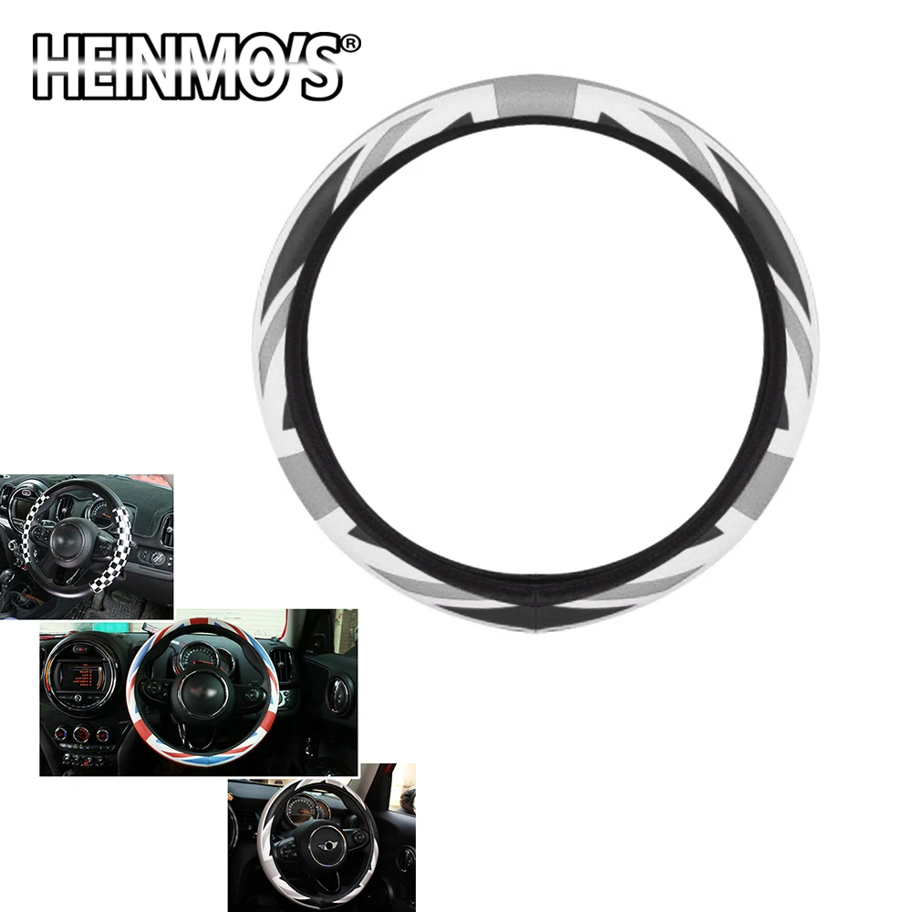

Автомобильный чехол на руль, наклейка, декоративные аксессуары для Mini Cooper JCW Clubman Countryman F54 F55 F56 F60 R55 R56 R60