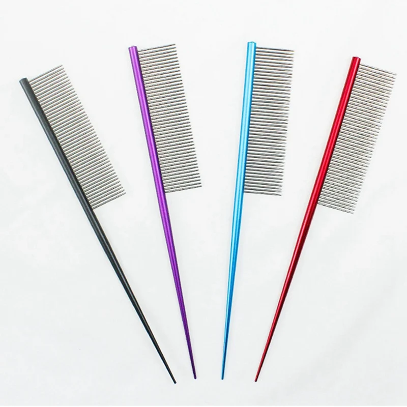 

Professional Dog Comb Stainless Steel Hair Comb For Dogs For Cats Hair Beauty Cleaning Comb For Dogs Pet Grooming Accessories