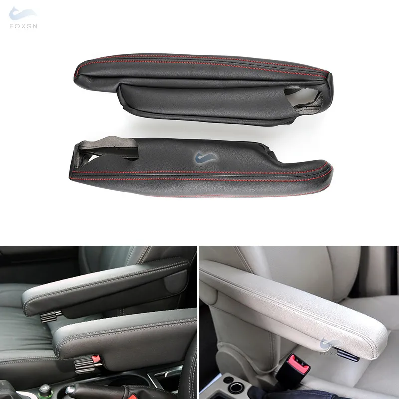 

2pcs Car Styling Microfiber Leather Side Seat Armrest Handle Cover Trim For Land Rover Freelander 2 2007 2008 2009 2010 - 2015