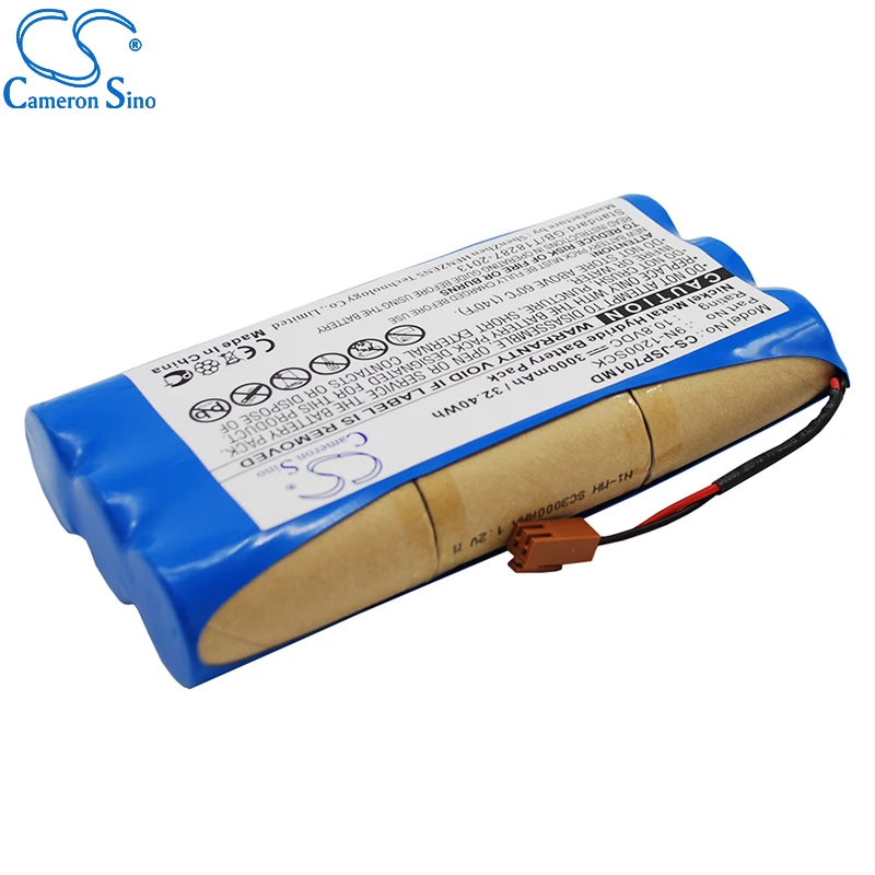 CameronSino Battery for JMS Infusion Pump OT-701 fits JMS 9N-1200SCK Medical Replacement battery 3000mAh/32.40Wh 10.80V Ni-MH