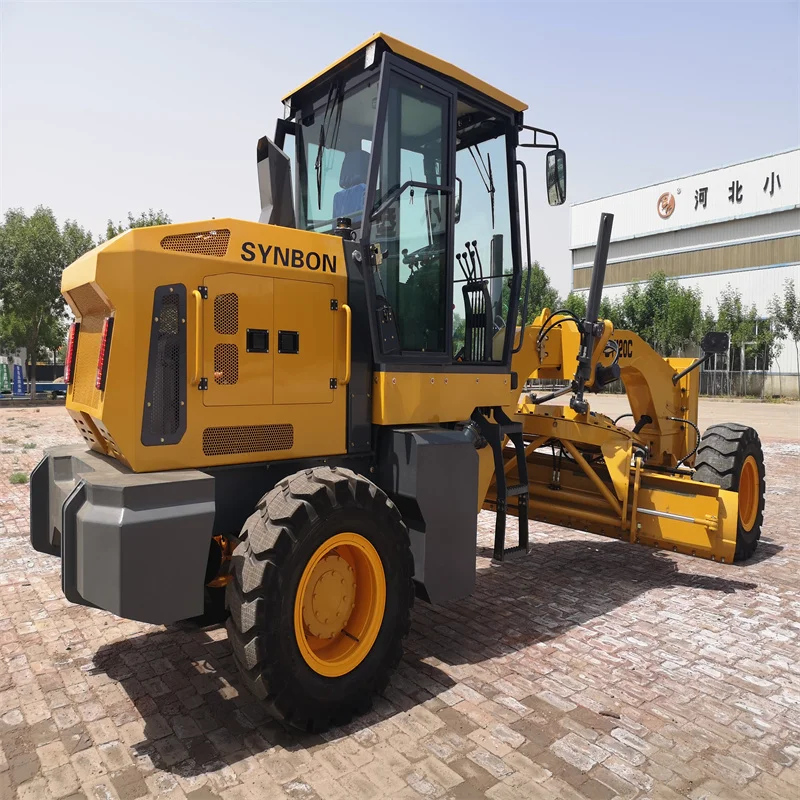 SYNBON SY120C New Construction Grader Farm Garden Equipment Mini Road Motor Grader