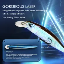 Floating Minnow Fishing Lure 100F #4