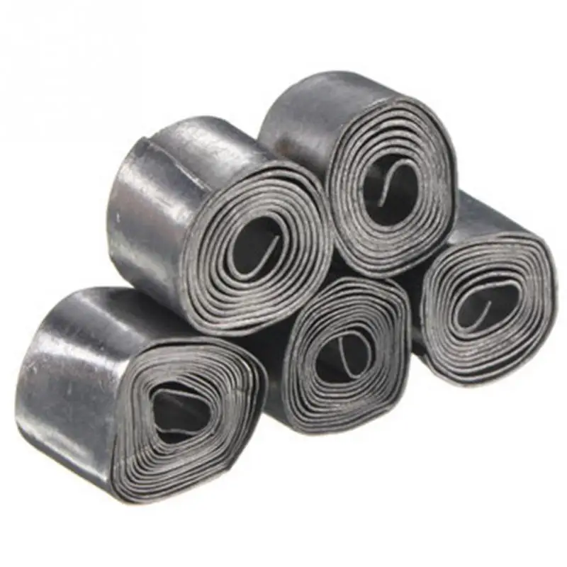 Wholesale 0.4MM/0.5MM/0.6MM/0.8MM/1MM Lead Sheet Strip Lead Sinker Tin Roll Fishing Supplies Fishing Accessories Fishing Tackle