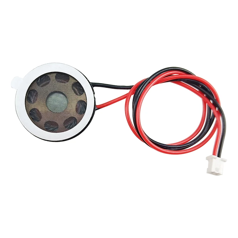 GHXAMP 20mm Small Speaker Inner Magnetic Bond Line Plastic Loudspeaker 8Ohm 1W For Smart Lock Cellphone Camera 2pcs