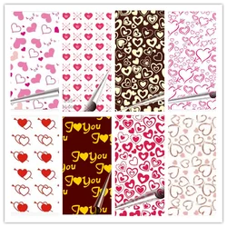 Chocolate Transfer Paper Cake Shop Baking Mold Love Printing Transfer Paper Heart Shape LOVE Valentine's Day Love