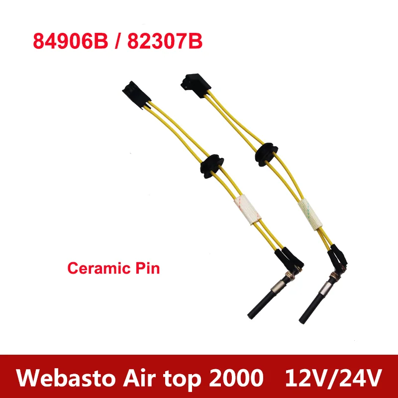 Diesel Heater Glow Plug 84906B 82307B For Webasto Air Top 2000 12V 24V Car Heater Parts Kits Accessories Ceramic Pin Candles