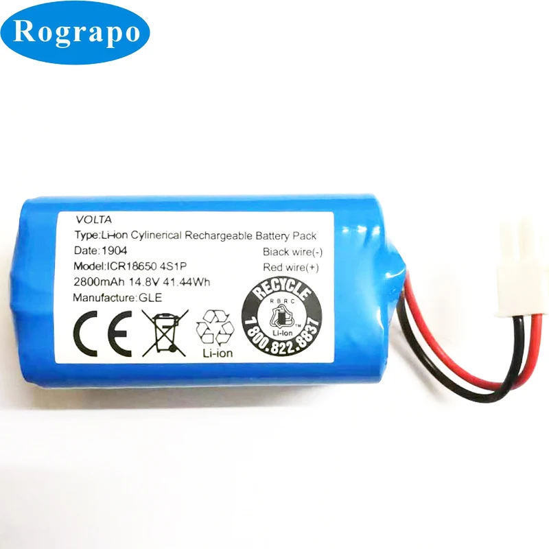 

New 14.4V 2800mAh Li-ion Battery Pack For GUTREND SMART 300 Robot Vacuum Cleaner