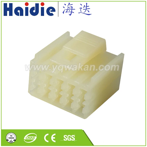 

Free shipping 5sets 10pin female electrical wire harness plug unsealed plastic cable connector 6090-1220