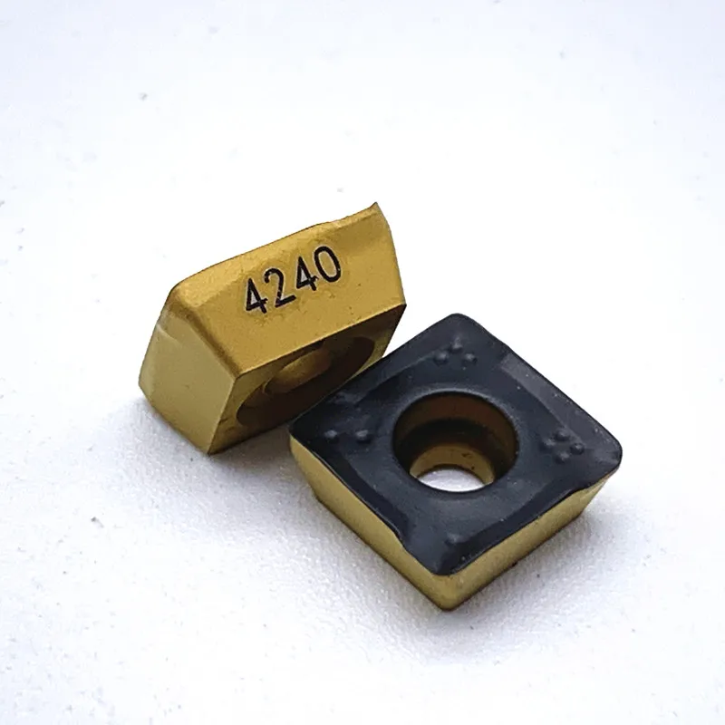 490R-08T308M-PM 4240 Hartmetall Insert CNC Drehen Fräsen Einsätze 490R 08T308 Drehen Werkzeug Fräsen Cutter Schneiden Werkzeug