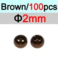 2mm Marrón 100 piezas