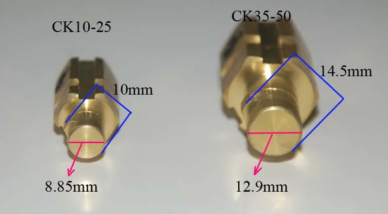 TIG Welding Cable Panel Connector-Plug DKJ35-50 315Amp Dinse Quick Fitting Red and Black Color 2pcs