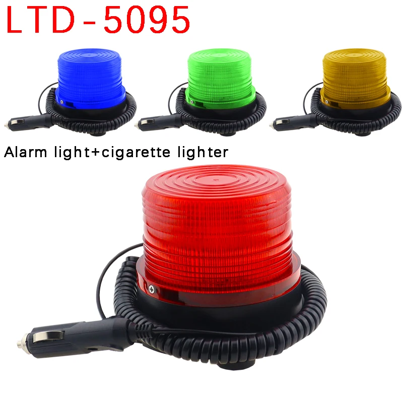 Warning Flash Beacon Emergency Indication LED Lamp Car Rotating Traffice Safety Light Magnet Ceiling Box Flash Strobe