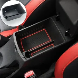 Automobile Armrest Storage Box For KIA RIO 4 KX CROSS 2017-2020 Center Console Container Storage Organizer car Accessories