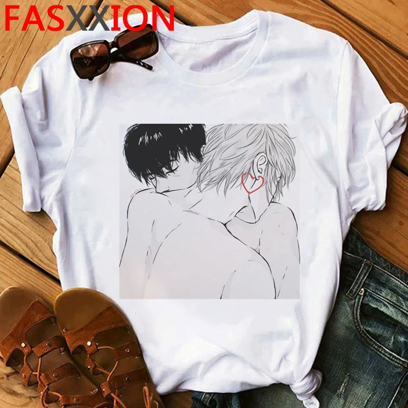 Banana Fish Funny Cartoon Summer T Shirt Women Casual Japanese Anime T-shirt Graphic Streetwear Aesthetic Tshirt 90s Tops Female