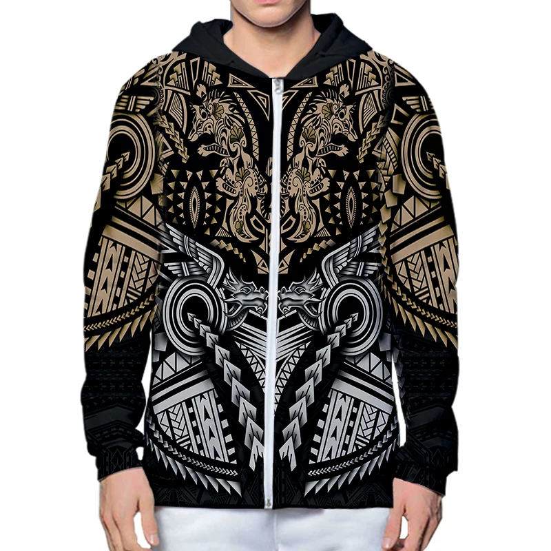 

Man 2021 New Sweatshirts Tahiti Polynesia Tattoo Harajuku Loose Streetwear Top Autumn Spring O Neck Pullover Hoody Men Dropship