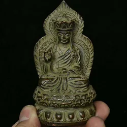 China Buddhism Bronze Ksitigarbha Boddhisattva Netherworld Leader Buddha Statue